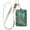 Beautiful Psychedelic Bird, variant on PU Leather Badge Holder ID Badge Holder with Lanyard for Cards & Credentials Beautiful Psychedelic Bird