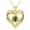 5-May., variant on Taioiat Double Love Heart Birthstone Necklace for Women 14K Gold Plated Rose Flower Pendant with 12 Birthstones Birthday Wedding Anniversary Jewelry Gifts for Her