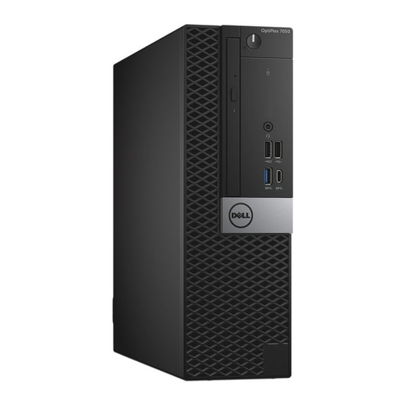 Restored Dell 7050-SFF Desktop PC with Intel Core i5-7500 3.4GHz Processor, 16GB Memory, 256GB SSD-2.5 and Win 10 Pro (64-bit) (Monitor Not Included) (Refurbished)