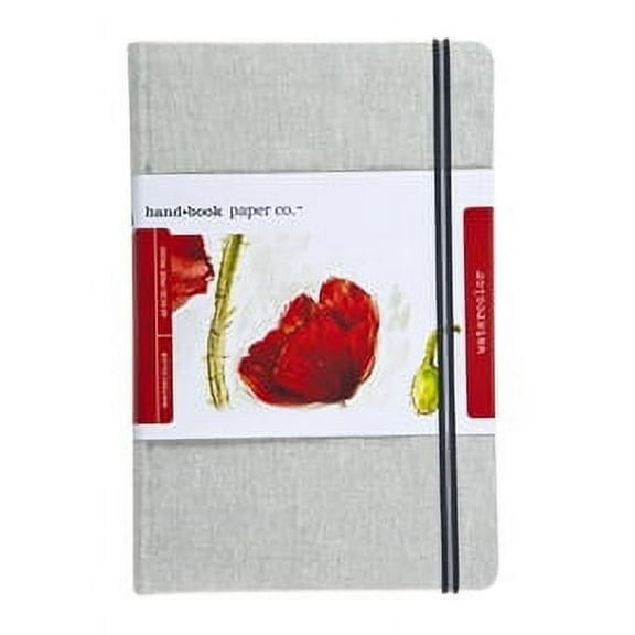 Global Art Global Art Handbook Travelogue Watercolor Blank Diary & Journal, 8.25" x 5.5