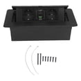 thumbnail image 2 of Power Strip Empotrada, 16A 4000W Desktop Outlet Box 2 PRONG OUTLETS para Compras en Compras, 2 of 7