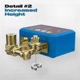 thumbnail image 3 of 12V 240A Heavy Duty Battery Disconnect Switch for Marine, Boat, RV, ATV, and Off-Road Vehicles - Remote Control Automotive Cut Off, 3 of 5