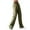 AA-Army Green218, variant on XIAONU Womens Elastic Waist Cargo Pants Wide Leg Utility Pocket Trousers Lightweight Casual Outdoor Bottoms Army Green