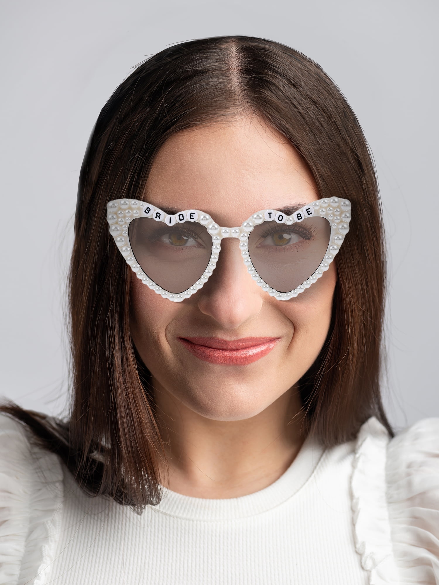 Bride to Be Sunglasses, 1 Piece White, Adult by Trimmings