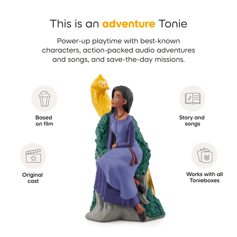 Tonies Disney Wish, Kids Audio Play Figurine for Portable Speaker