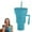 Light Blue, variant on Snack Cup with Straw ,2 in 1 Cup Combo for Drink Snack Bowl, Leakproof Portable Travel Snack Cup, Color Changing Stadium Cups for Adults, Girls, Kids, Boys(Sky Blue)