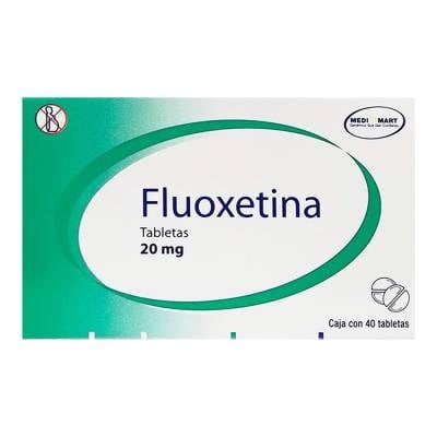 Fluoxetina Medimart 20 mg, 40 tabletas