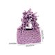 thumbnail image 3 of Bolso de mano para mujer, bolso de axila tejido informal, elegante bolso de compras de verano (púrpura) Ehuebsd Para Estrenar, 3 of 6
