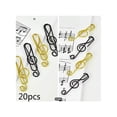 thumbnail image 4 of Pince de Fichier en Forme de Note de Musique 20pcs, 4 of 5