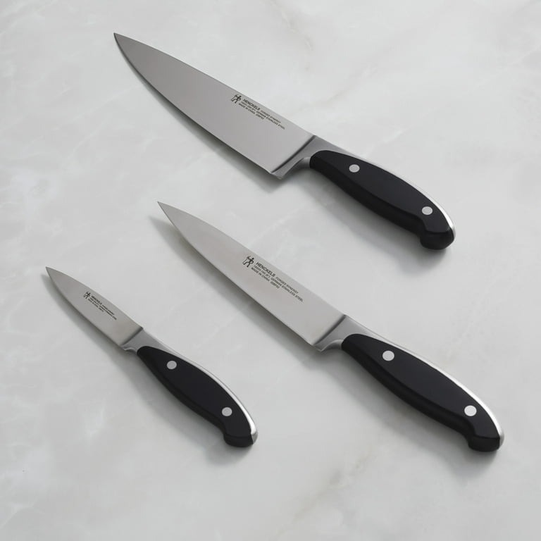 J.A. Henckels International 3-Pc Paring Knife Set - Black