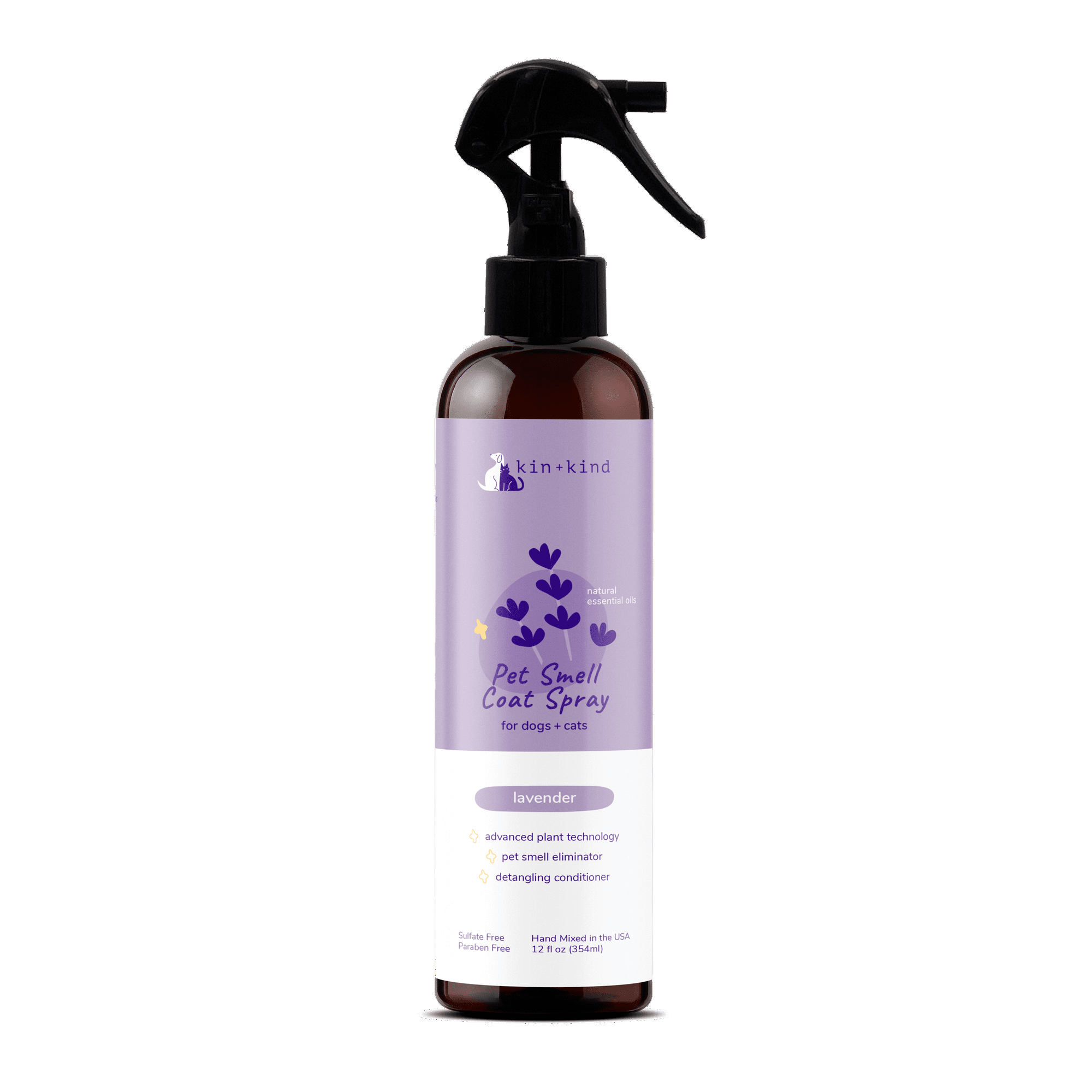 kin and kind coat spray for dogs