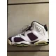 thumbnail image 1 of Jo r-dan 6 grape style code 543390 127 shoe size 3.5, 1 of 5