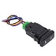 thumbnail image 5 of Interruptor de lámpara impermeable, interruptor de lámpara de automóvil Interruptor de lámpara de automóvil 3A Interruptor de lámpara antiniebla Acabado de lujo, 5 of 8