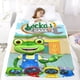 thumbnail image 5 of El Garaje de Gecko anti-pilling, suave, ligera, esponjosa y acogedora de lujo para hogar y cocina – Perfecta para niños y adultos,100X130cm, 5 of 6