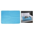 thumbnail image 4 of Pet Dog Cooling Mat Breathable Ice Foldable Portable Blue_70x55cm, 4 of 8