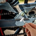 thumbnail image 4 of PAMINGONO 2Pcs Motorcycle Chain Tensioner Metal Adjustable Bike Accessories for DIY Enthusiasts, 4 of 6