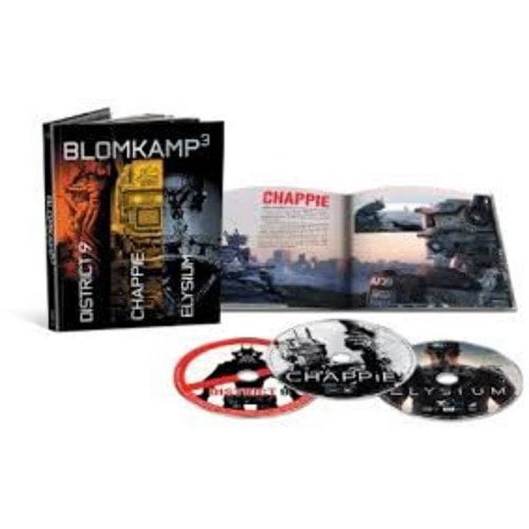 New Action 3 Pack: Chappie / District 9 / Elysium (Blu-ray +