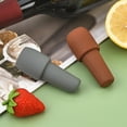 thumbnail image 4 of Visland Silicone Wine Bottle Stoppers Reusable Wine Seal Stopper Champagne Beer Wine Cork Wine Accessories for Preserving Flavor, 4 of 8