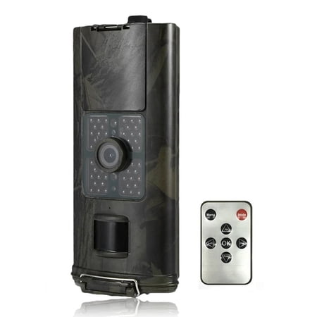 Outdoor Wildlife Camera HD 2.7K 24MP Low Glow 940NM Night Vision Motion Activated Trail Camera IP66 Waterproof