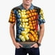 thumbnail image 1 of Balery Halloween Fruit Platter Camisa Polo de Hombre con Estampado, de Manga Corta y Tejido Medio, Camisa Tipo Golf Polo-Large, 1 of 6