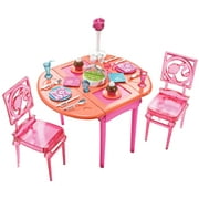 Barbie Dinner to Dessert Dining Room - Barbie Doll Furniture Set