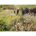 thumbnail image 2 of Renoir, Pierre-Auguste 14x12 White Modern Wood Framed Museum Art Print Titled - Summer Landscape, 2 of 4