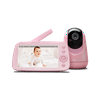 VAVA Video Baby Monitor, 5" 720P Handheld Screen and 2-Way Audio, Infrared Night Vision, Pink