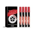 thumbnail image 2 of Tire Paint Marker for Car Tire Lettering, 4 Pack Paint Pens for Car Tires Lettering, Premium Professional Oil Based Ink, Waterproof Quick Drying Non-Fading Permanent Markers, 2 of 7