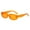 Orange, variant on Fashion Oversized Blue Light Blocking Glasses for Women Men Trendy Big Square Frame Computer Eyeglasses Women Cute Retro Sunglasses Trendy Lightweight Beach Vacation Outfits
