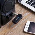 Blackweb Bluetooth Audio Receiver Adapter Pairs and Streams Audio