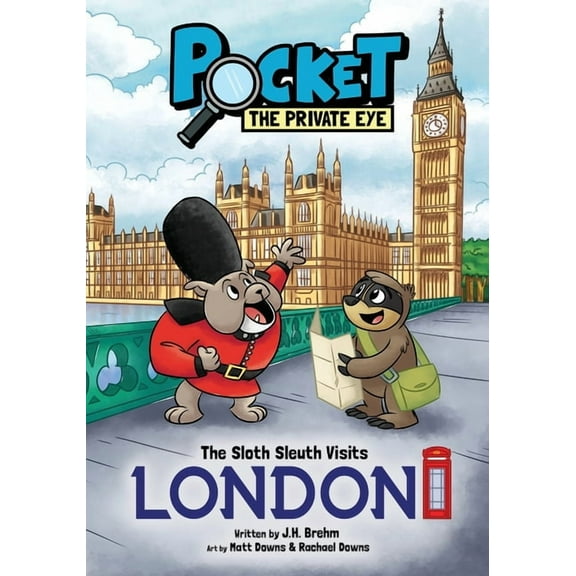 Pocket The Private Eye: The Sloth Sleuth Visits London, (Paperback)