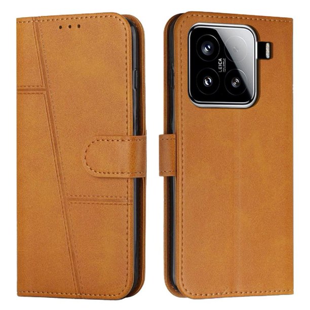Funda Flip para FOXDOCK Xiaomi 15 – Carcasa delgada y resistente a impactos con soporte para uso diario y profesional