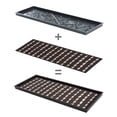 thumbnail image 5 of Natural & Recycled Rubber Boot Tray with Gray & Ivory Coir Insert, 5 of 14