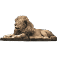 thumbnail image 2 of Wallhogs Lion Resting Wall Decal, 2 of 2