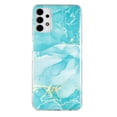 thumbnail image 3 of Allytech Compatible with Samsung Galaxy A13 4G Case, Marble Design Series Case for Women Boys Girls Soft Slim TPU Shockproof Cover for Samsung Galaxy A13 4G, Green Marble, 3 of 6