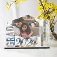 thumbnail image 4 of Mobutofu Graduation Frame Sign White Photo Frame Desk Placement 1 Piece, 4 of 6