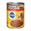 Pedigree Meaty Ground Dinner With Chunky Beef Wet Dog Food, 13.2 Oz