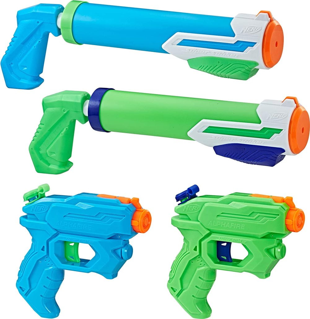 Nerf Super Soaker Zipfire 3-pack Quick Fire Water Blaster Hasbro Toy 6tsnzd1 for sale online 