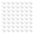 thumbnail image 1 of 100pcs Silent Curtain Wheels Plastic Curtain Track Rollers Curtain Track Carrier, 1 of 8