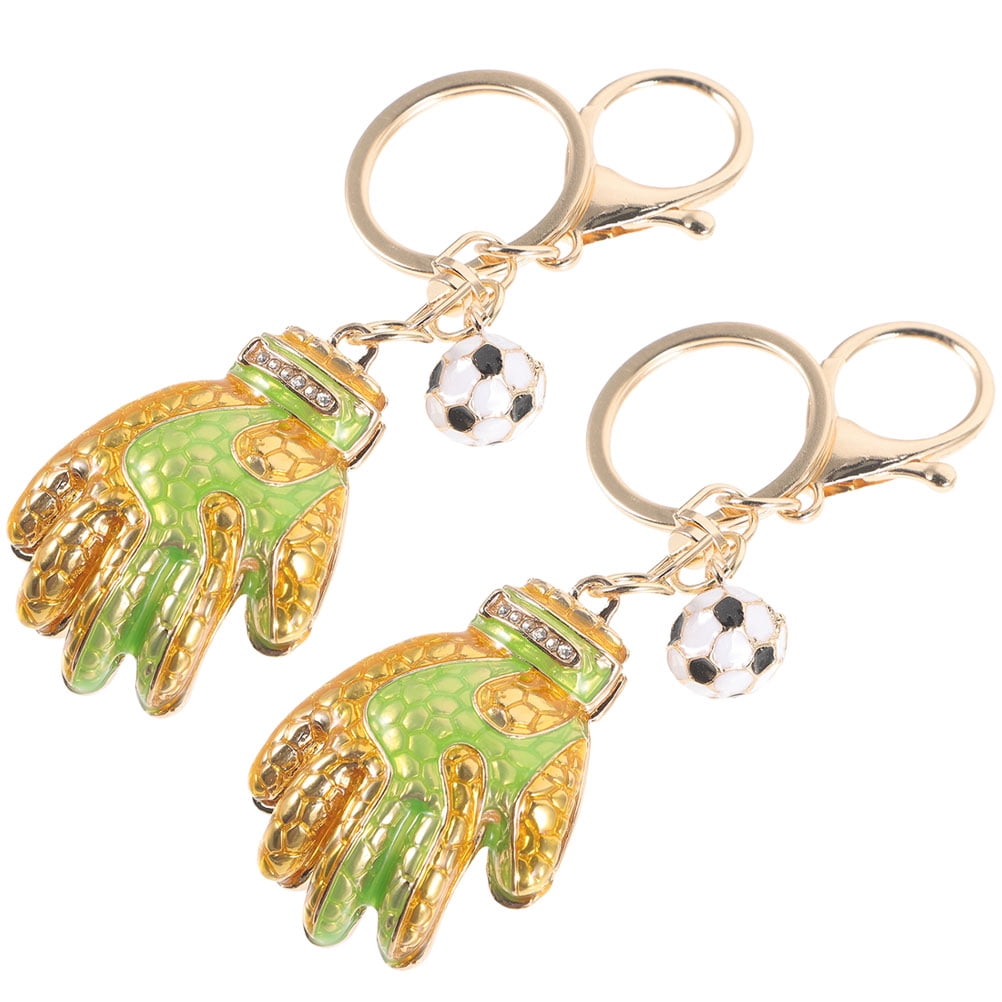 Schoolbag Ring Set of 2 Key Car Gloves Chain for Fob Hook Hooks Keychain Hanging Backpack