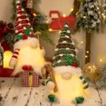 thumbnail image 4 of Muñeco de Gnomo XUQIANG con Luz LED Nocturna Decoración de Navidad Elfo de Trineo Esquí Regalo San Valentín 2024 2025, 4 of 5