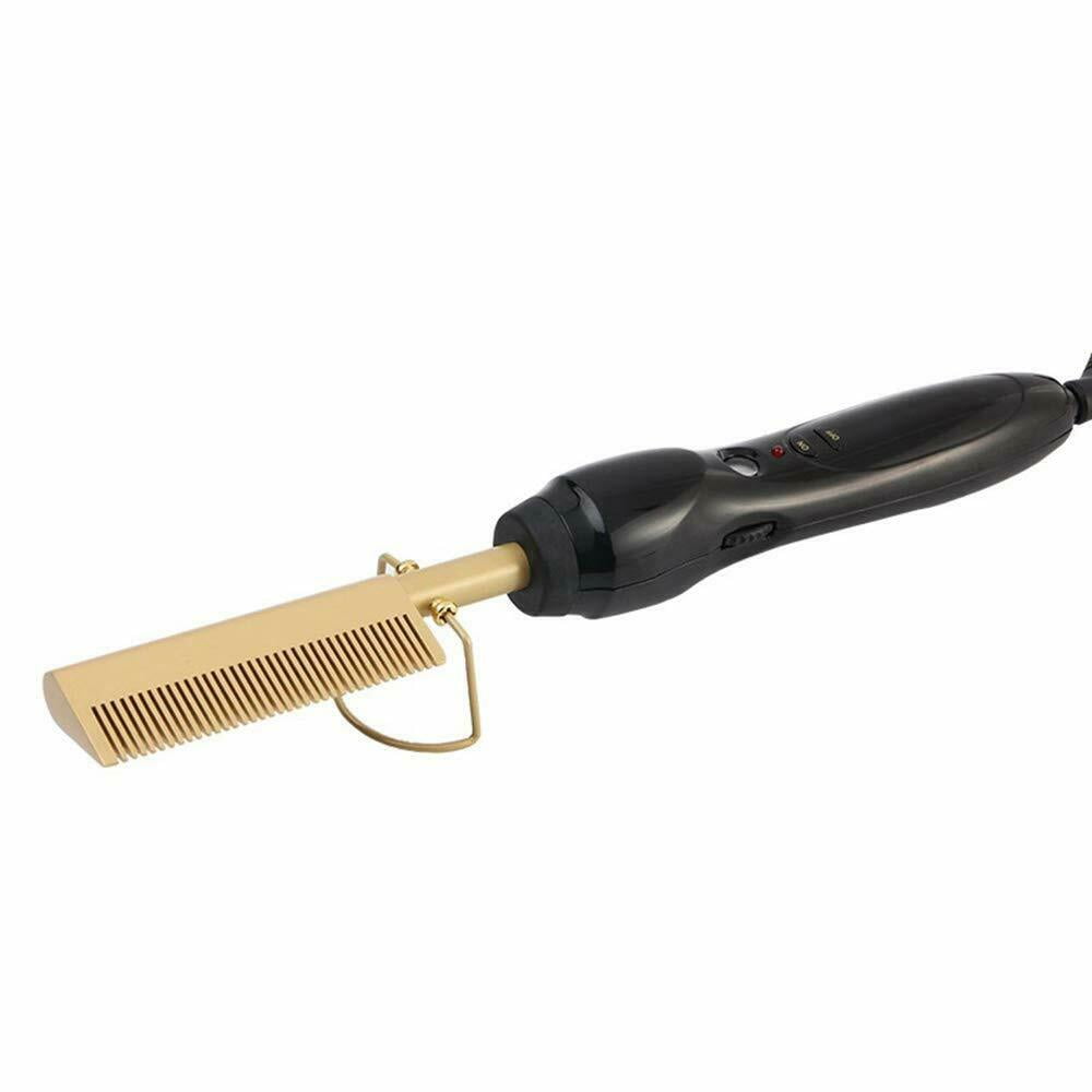 Straightener Professional Electric Heated Hair Straightening Brush  Walmart com