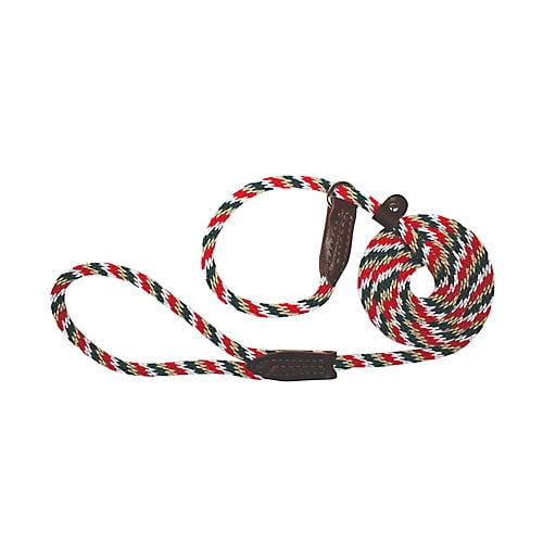 red rope dog lead