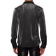 thumbnail image 3 of CAMISA CHIC para Hombres Inspire Brillante de Manga Larga Fiesta Textura Brillante 2XL Plata, 3 of 5
