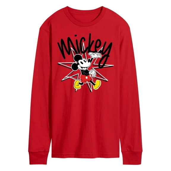 Mickey & Friends - Mickey Star Burst - Men's Long Sleeve T-Shirt