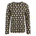thumbnail image 1 of Regatta - Camiseta Orla Kiely Hojas de Manga Larga para Mujer (Pequeño Olmo Gris), 1 of 5