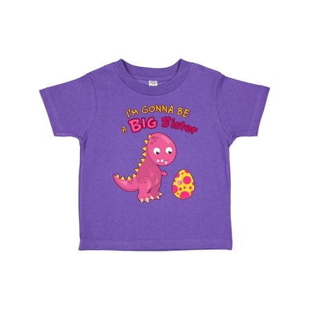 

Inktastic Dinosaur Future Big Sister Girls Toddler T-Shirt