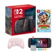 thumbnail image 1 of Nintendo Switch 2 Console 256GB 7.9-Inch 1080P HDR Touch Screen, Joy-Con 2 with Mouse Sensor, Dock, with Donkey Kong Country And Mytrix Wireless Pro Controller & Accessories, 1 of 5