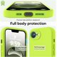 thumbnail image 3 of Funda de Silicona Premium, Forro de Microfibra Suave, a Prueba de Golpes, para iPhone 16e/17e 6.1", Verde Fluorescente, 3 of 7