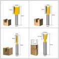 thumbnail image 4 of 12 Pieces 8mm Shank Tungsten Carbide Router Bits, Wood Router Bit With Wooden Storage Case For Doors,Tables,Shelves,Cabinets,DIY Woodworking, 4 of 5
